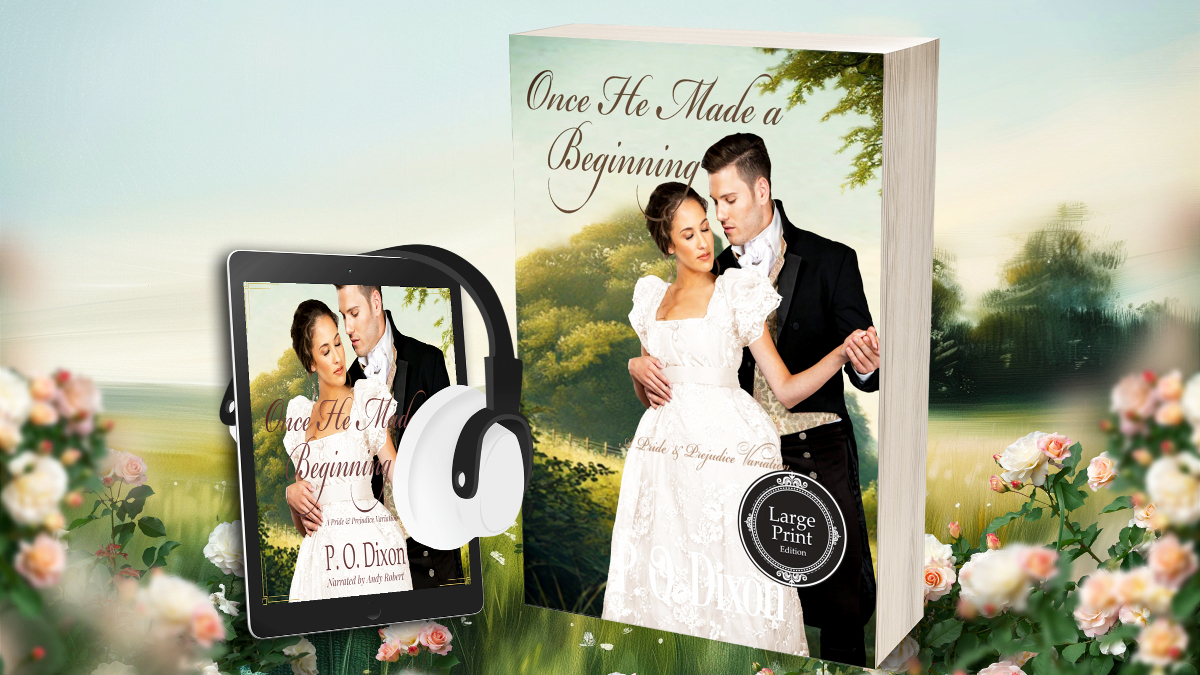 Of Audio and Large Print – More Ways to Enjoy Once He Made a Beginning