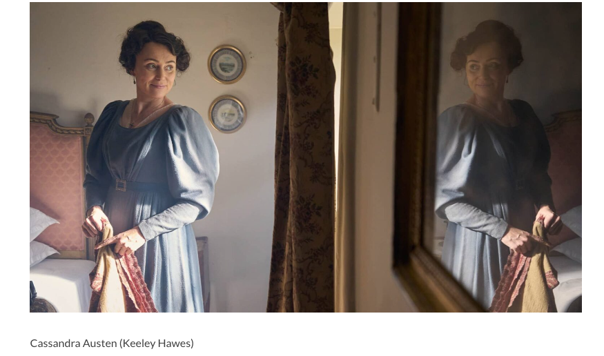 It’s a Steal!!! However – in other news – the BBC has aced MISS AUSTEN (the TV series)!!!!